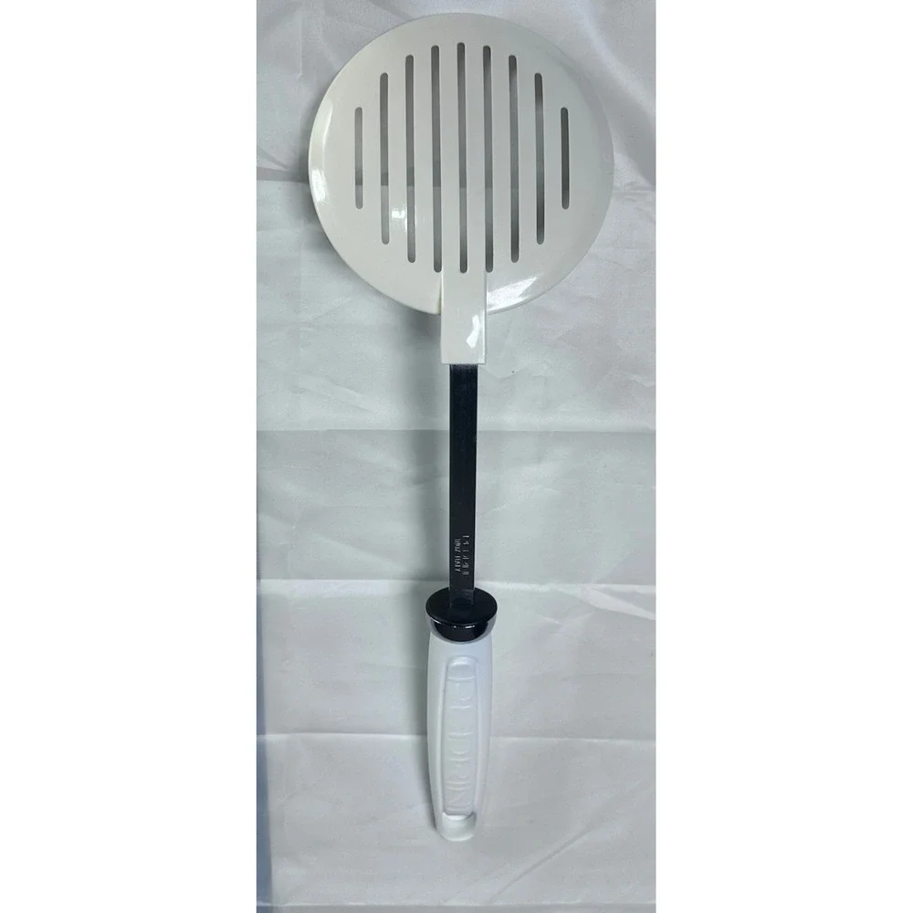 PEDRINI ITALY SLOTTED STRAINING  SKIMMER SPOON‎ COOKING UTENSIL